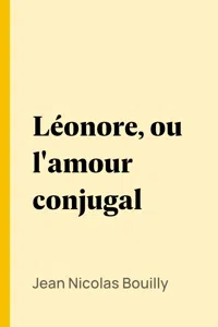 Léonore, ou l'amour conjugal_cover