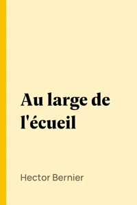 Au large de l'écueil_cover