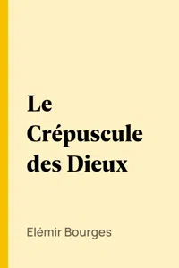 Le Crépuscule des Dieux_cover