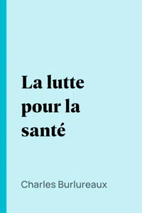 La lutte pour la santé_cover