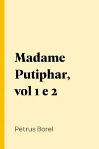 Madame Putiphar, vol 1 e 2_cover