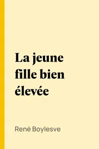 La jeune fille bien élevée_cover