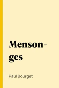 Mensonges_cover