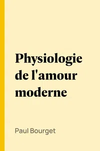 Physiologie de l'amour moderne_cover