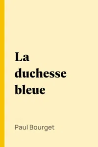 La duchesse bleue_cover