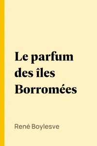 Le parfum des îles Borromées_cover