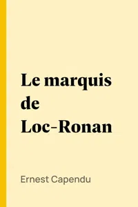 Le marquis de Loc-Ronan_cover