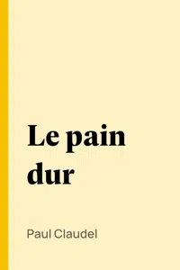 Le pain dur_cover