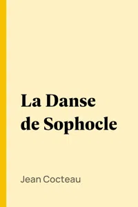 La Danse de Sophocle_cover