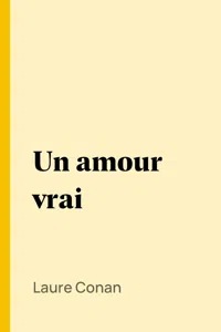 Un amour vrai_cover