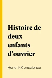 Histoire de deux enfants d'ouvrier_cover