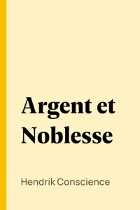 Argent et Noblesse_cover