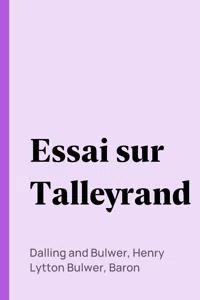 Essai sur Talleyrand_cover