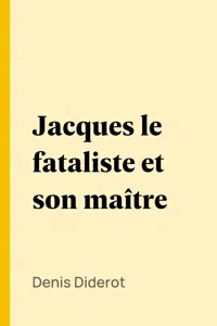 Jacques le fataliste et son maître_cover