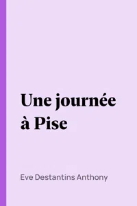 Une journée à Pise_cover