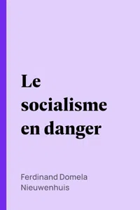 Le socialisme en danger_cover