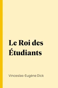 Le Roi des Étudiants_cover