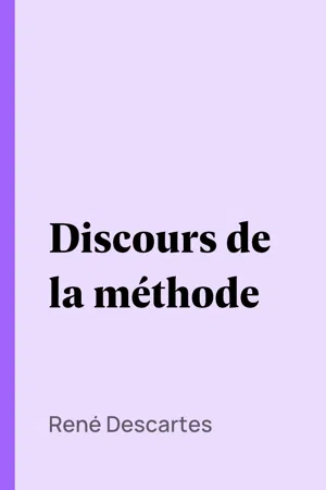 Discours de la méthode