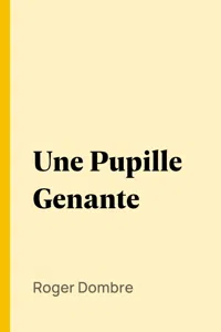 Une Pupille Genante_cover