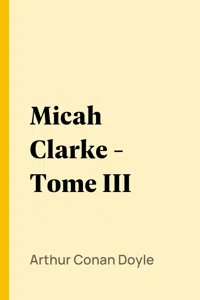 Micah Clarke - Tome III_cover