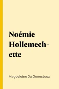 Noémie Hollemechette_cover