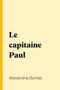 Le capitaine Paul_cover