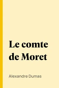 Le comte de Moret_cover