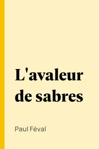 L'avaleur de sabres_cover