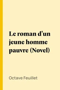 Le roman d'un jeune homme pauvre_cover