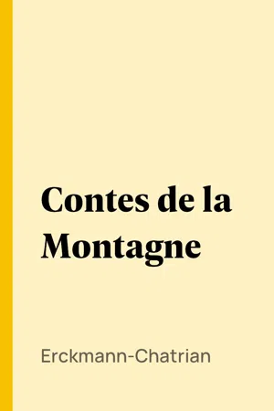 Contes de la Montagne