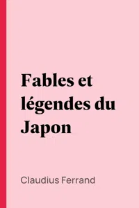 Fables et légendes du Japon_cover