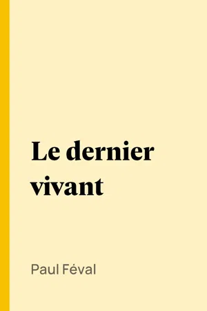 Le dernier vivant