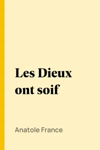 Les Dieux ont soif_cover