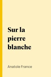 Sur la pierre blanche_cover