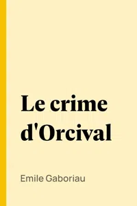 Le crime d'Orcival_cover