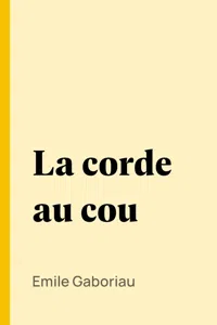 La corde au cou_cover