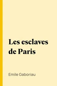 Les esclaves de Paris_cover