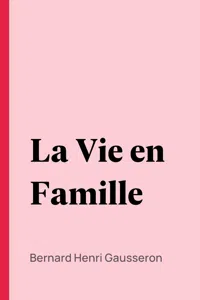 La Vie en Famille_cover