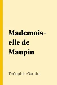 Mademoiselle de Maupin_cover