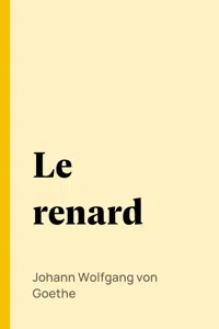 Le renard_cover