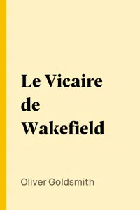 Le Vicaire de Wakefield_cover