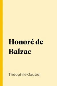 Honoré de Balzac_cover