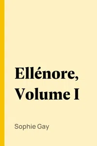 Ellénore, Volume I_cover