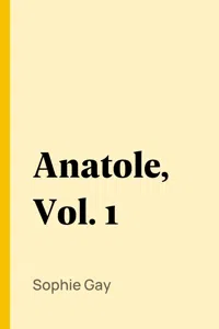 Anatole, Vol. 1_cover