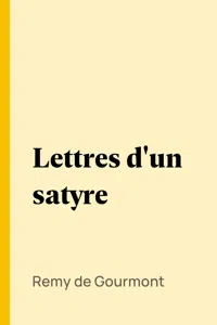 Lettres d'un satyre_cover