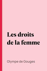 Les droits de la femme_cover