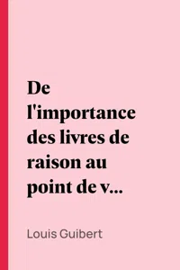 De l'importance des livres de raison au point de vue archéologique_cover