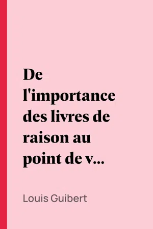 De l'importance des livres de raison au point de vue archéologique