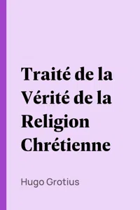 Traité de la Vérité de la Religion Chrétienne_cover