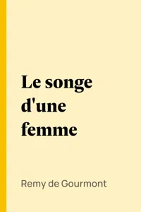 Le songe d'une femme_cover